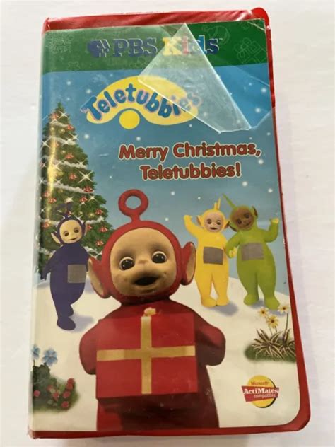 Teletubbies Merry Christmas Teletubbies Vhs Tape Set Rare