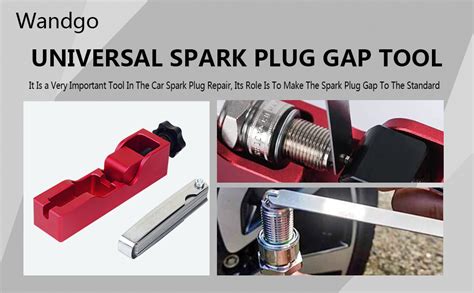 Amazon Wondgo Universal Spark Plug Gap Tool Spark Plugs Gapper