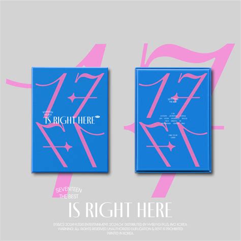 SEVENTEEN ベストアルバム17 IS RIGHT HERE DEAR Ver 2024年4月30日リリース Loppi