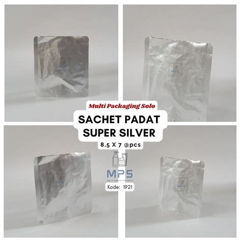 Jual Sachet Padat Super Silver 15 8 5 X 7 Pcs Standing Pouch