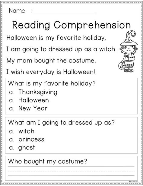 30 2nd Grade Reading Comprehension Worksheets Multiple Choice