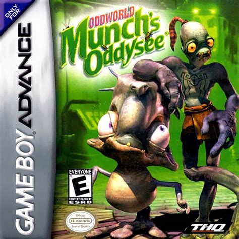 Oddworld Munch S Oddysee Nintendo Game Boy Advance