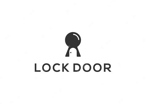 Premium Vector Lock Key And Door Home Logo Design Vector Illustration