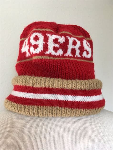 Vintage 49ers NFL beanie hat San Francisco by twinflamesboutique ...