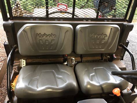 Canvas Seat Covers Suitable For KUBOTA RTV X1120 4 Piece Seat