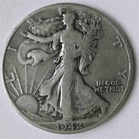 1942 P Walking Liberty Half Dollar 6 Photos For Sale Buy Now