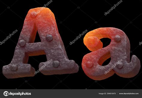 Forge Hot Metal Font Rivet Stock Photo By ©vrender 394815470