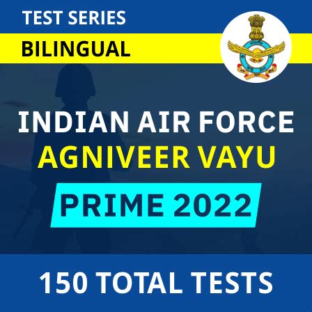 Indian Air Force Agniveer Vayu Prime 2023 Bilingual Online Test