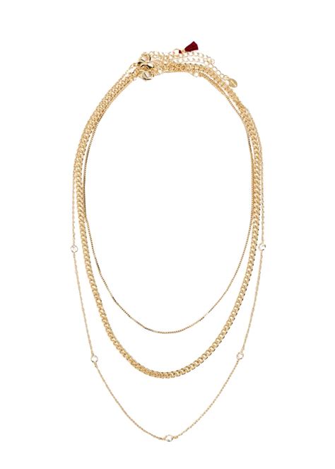 SHASHI Emily Layered Necklaces Gold J Cathell