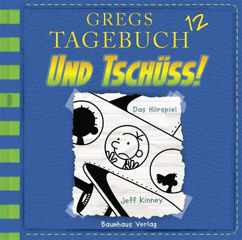 Jeff Kinney Gregs Tagebuch 12 Und tschüss Hörbuch CD portofrei