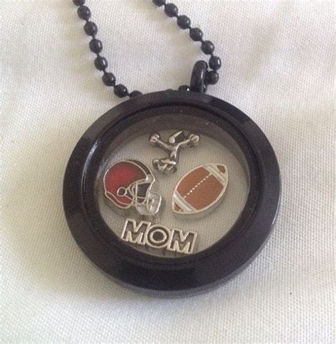 Football Cheerleader Mom Floating Charm Memory By Rebelscreations