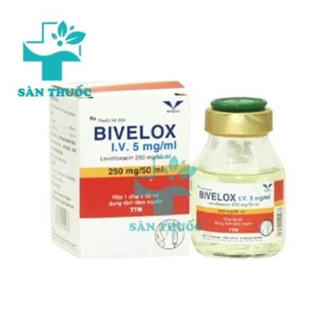 Bivelox I V 5mg ml Bidiphar Thuốc trị nhiễm khuẩn dạng tiêm