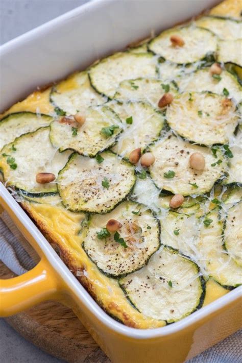 Griechischer Zucchini Auflauf Mit Hackfleisch Und Feta Zucchini