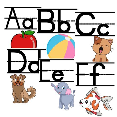 A4 Alphabet Letters • Teacha