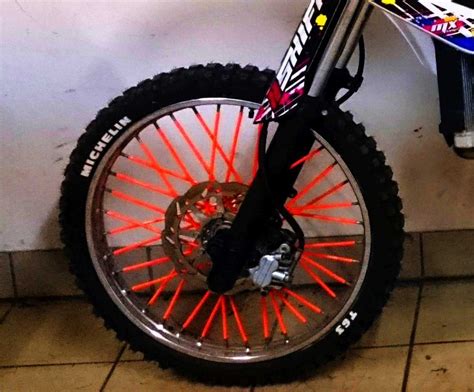 Color Spokes Style Neon Orange Mx Kingz Motocross Shop