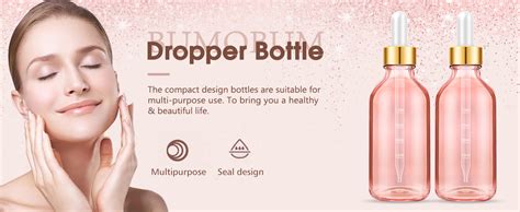 Amazon Bumobum 2 Oz Dropper Bottle 24 Pack Pink Glass Eye Dropper