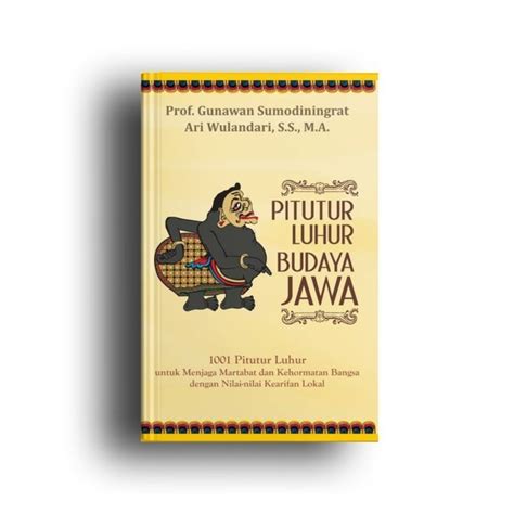 Jual Buku Pitutur Luhur Budaya Jawa Shopee Indonesia