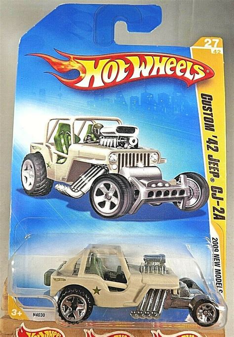 Hot Wheels New Models CUSTOM JEEP CJ A Tan Variant W UT Sp Contemporary