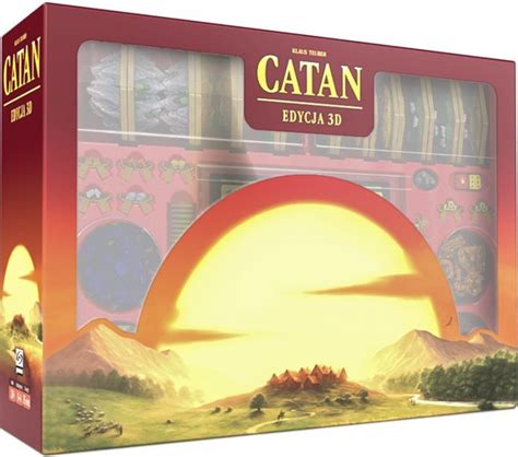 Catan Edycja 3D Gra Planszowa Galakta Galakta Sklep EMPIK