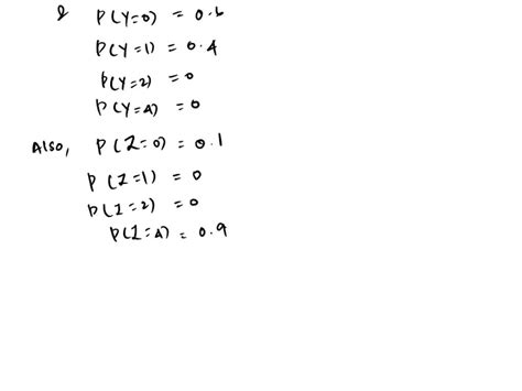 Solved Three Independent Random Variables X Y And Z Are Given With