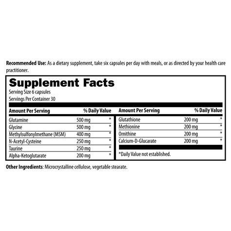 Amino-D-Tox - Designs For Health - Univers Vital