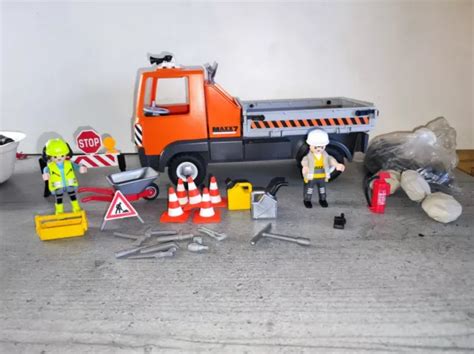 Playmobil Camion Travaux Publics Eur Picclick Fr