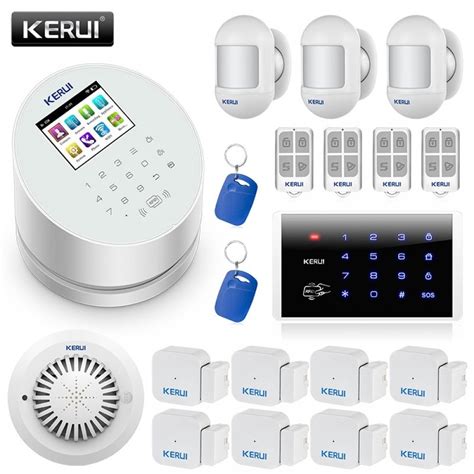 Kerui W Home Security Alarm Wifi Gsm Pstn Alarm System Burglar Alarm