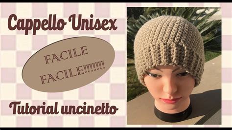 Cappello Uncinetto Unisex Tutorial YouTube