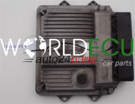 ECU ENGINE CONTROLLER FIAT GRANDE PUNTO 1 3 JTD MAGNETI MARELLI MJD 6JF