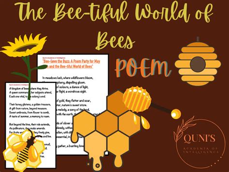 Bee Lieve The Buzz A Poem Party For May 20th And The Bee Tiful World