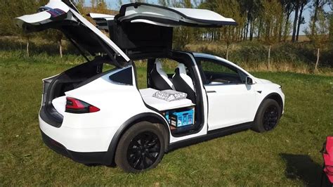 Tesla Model X camper - Boot size & Camping conversions - Nimble Camper