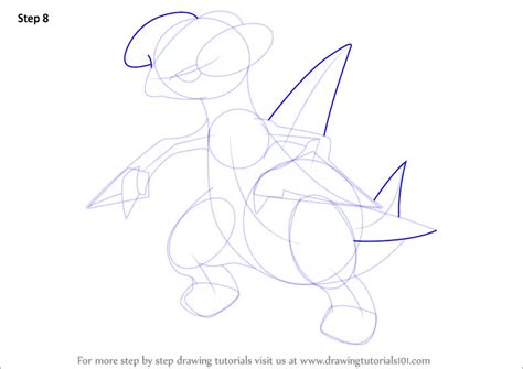 Learn How To Draw Gabite From Pokemon Pokemon Step By Step Drawing