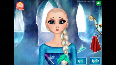 Disney Frozen Elsa Disney Frozen Princess Elsa Hair Salon Full Game