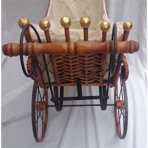 Antique Wicker Doll Stroller Chairish