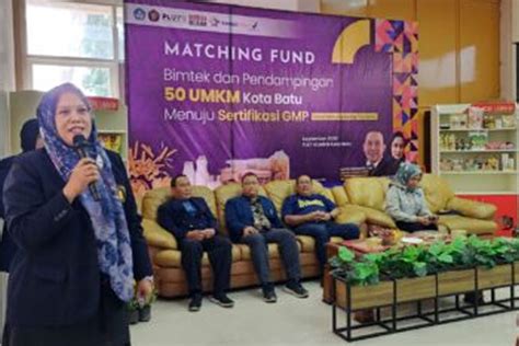 Ftp Ub Bina 50 Umkm Se Kota Batu Lewat Program Matching Fund Times