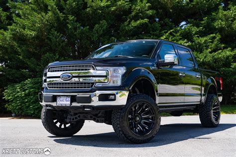 Lifted 2018 Ford F 150 With 22×12 Fuel Blitz Wheels And 6 Inch Rough