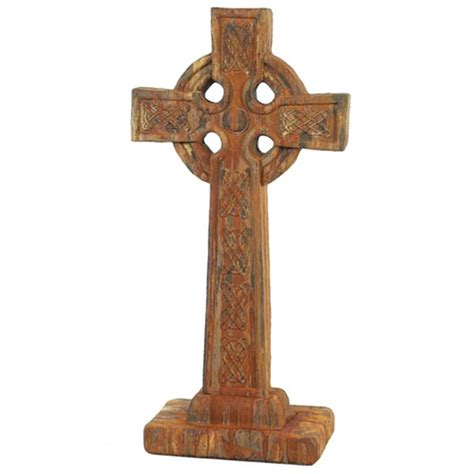 Xl Celtic Cross Solid Rock Stone Works