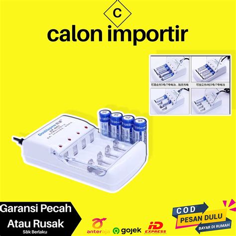 Jual Dok Dock Charger Casan Cesan Baterai Batrai Batre AA AAA 18650