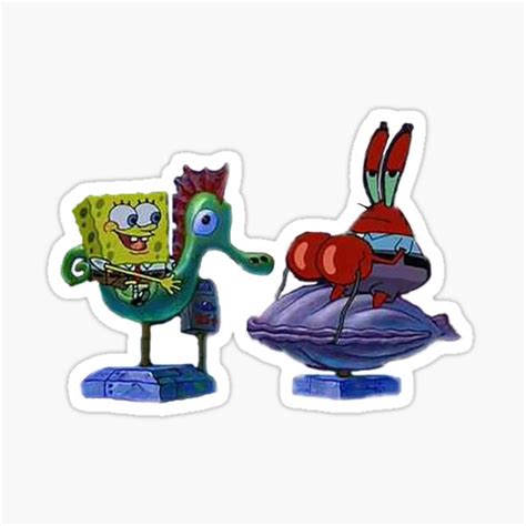 Are You Feeling It Now Mr Krabs Sticker For Sale By Yodajuan4me Redbubble