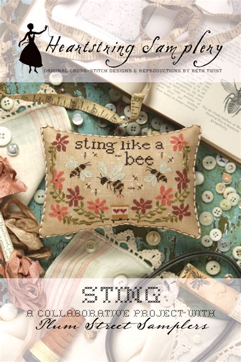 Sting Heartstring Samplery Stitch New England