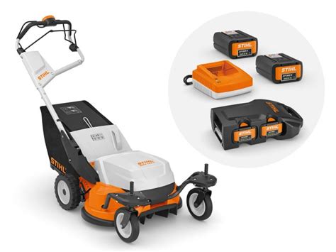 Tondeuse à gazon RMA 765 V PACK AVEC AP 300 S Stihl La Meca du Jardin