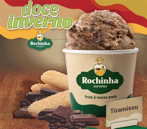 Cardápio Doce Inverno é novidade nas lojas Sorvetes Rochinha