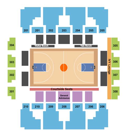 John J Lee Amphitheater At Payne Whitney Gym Seating Chart Star Tickets