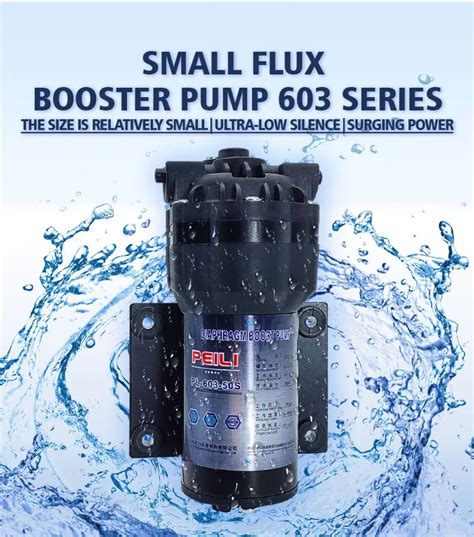 Peili Small Flux Booster Pump Pl 603 50s With A New Fluid Pump Head