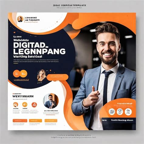 Premium Photo Digital Marketing Social Media Post Banner Design