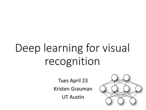 Conventional Neural Networks And Compute Ppt