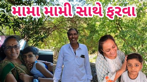 મામા મામી સાથે ફરવા ગયાં તો રાતે સૂતા હતાં ને સિંહ🦁ખાટલા સુધી પહોંચી