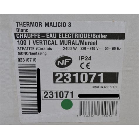 Thermor Chauffe Eau Carr L Malicio St Atite Connect