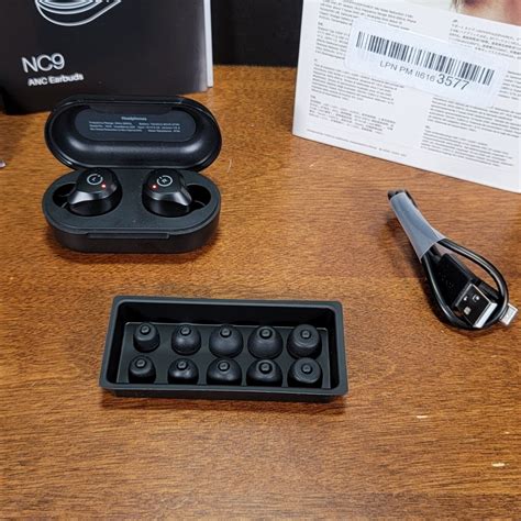 Tozo Nc9 Hybrid Active Noise Canceling Wireless Earbuds Bluetooth 5 0 Deep Bass Ebay