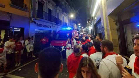 Muere una mujer de 45 años en San Fermín por un atragantamiento en un